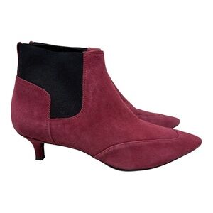 Naturalizer - Piper Ankle Boot in Burgundy Suede - 9